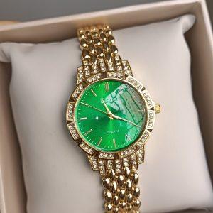Montre cadran vert