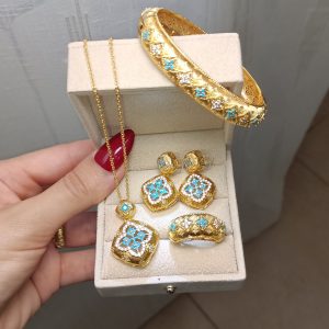 Parure roberto bleu